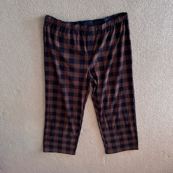 Skims Jasper Buffalo Check Plaid Fleece Pajama Sleep Set, Size 4X NWT - Picture 4 of 4